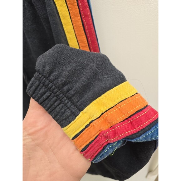 Aviator Nation 5 Stripe Jogger Sweatpants Women Small Gray - Picture 5 of 11